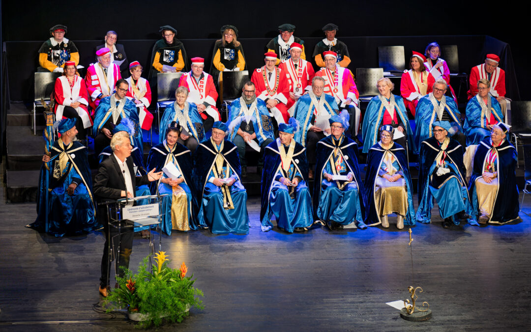 Les huit nouveaux chevaliers de la promotion « Jacques-Lannoy »