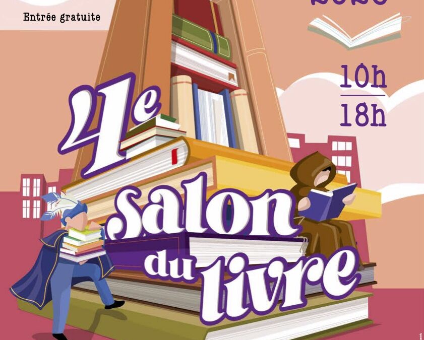 Voici notre Quatrième Salon du Livre