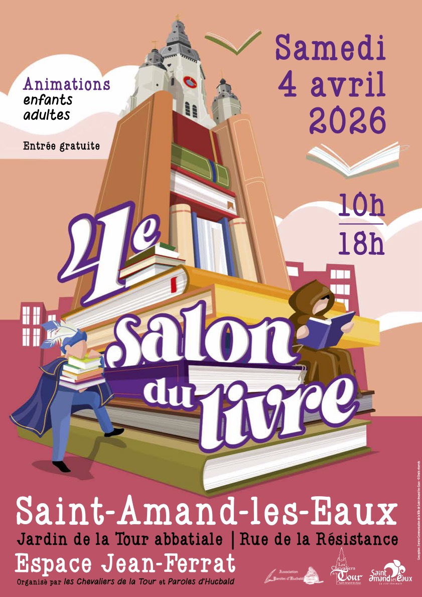 Voici notre Quatrième Salon du Livre